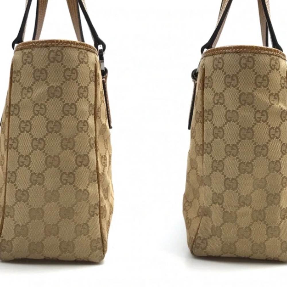 Vintage Gucci GG Canvas Brown Tote Bag